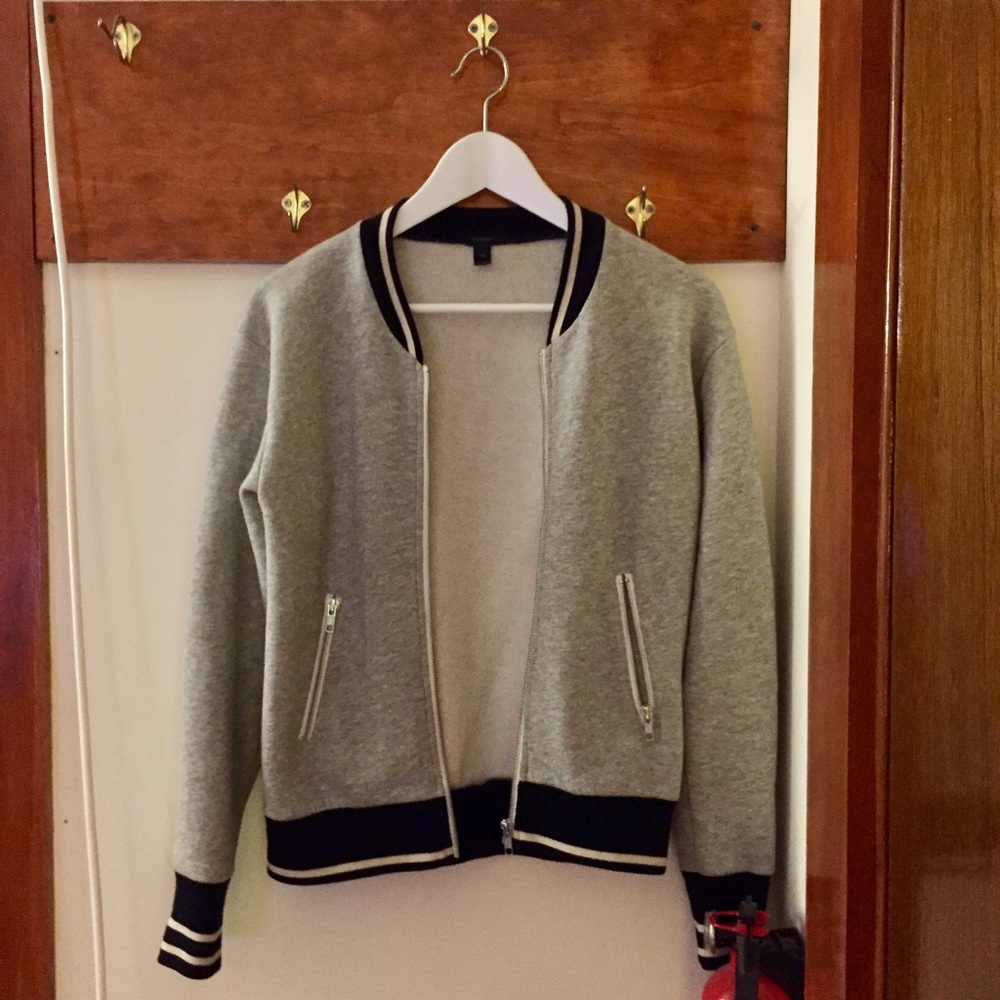 J Crew Baseball Varsity Jacket - image 3
